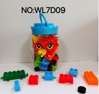 Children's building blocks assemble large particles 3 to 6 years old stereoscopic puzzle female 10 intellectual development brain puzzle toy boy WL7D09 thumbnail