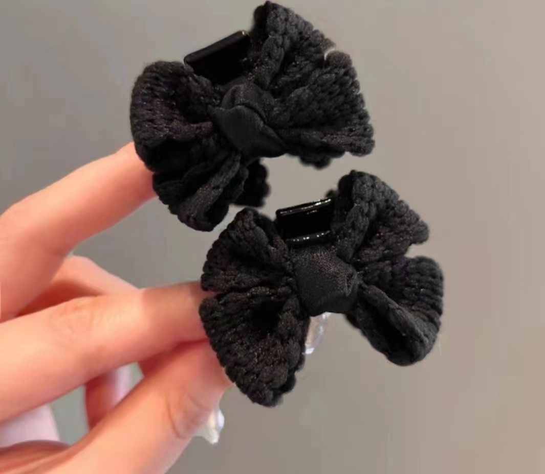 Small Fragrance Hair Clip Bow Clip Headdress Forehead Bangs Broken Hair Clip Delicate Hair Clip