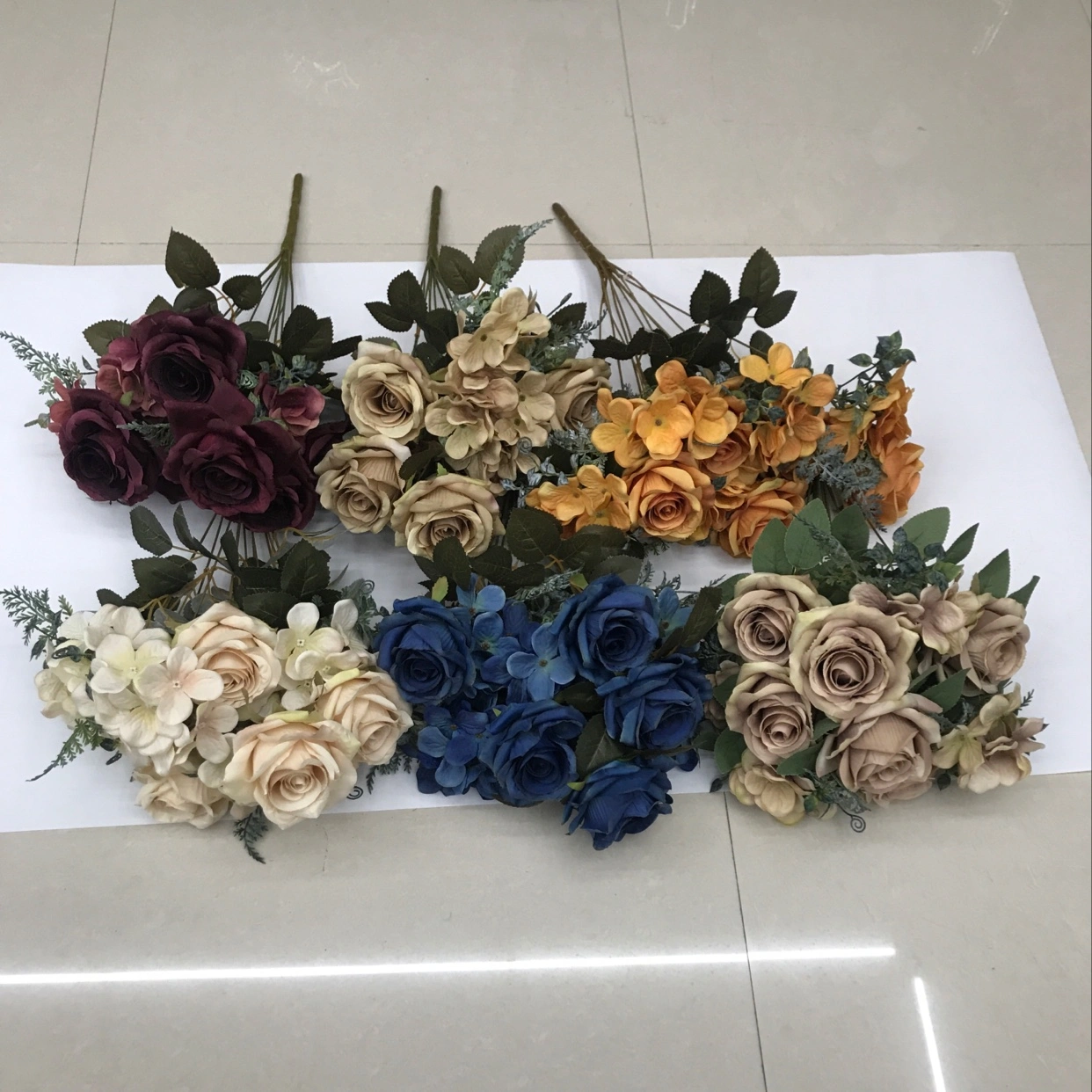 Mingjun Flower Shop 104016B Artificial Flower Bouquets, artificial plants, Artificial green plants, flower arrangements, Decorative Silk flowers, Plastic Flowers 44 pic 8