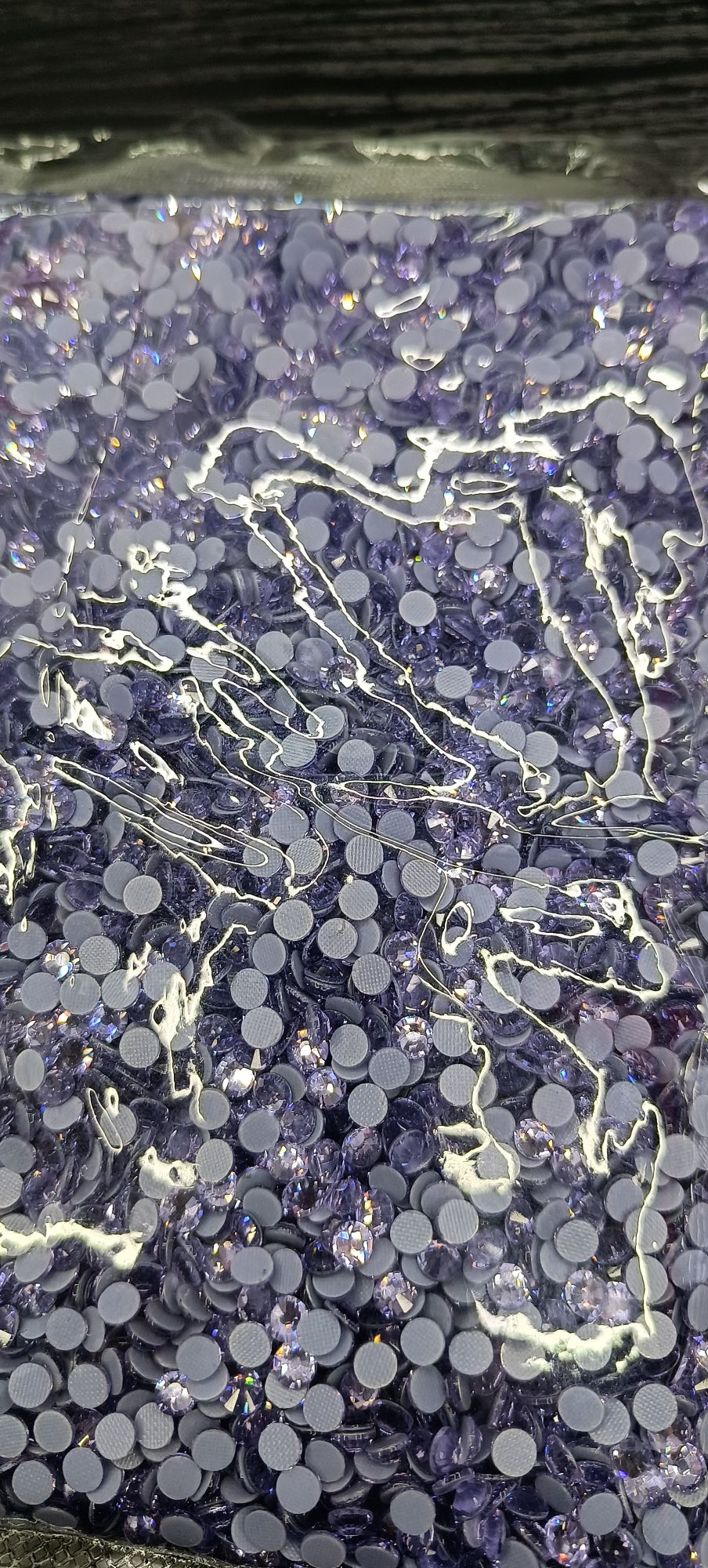 20# Violet Washless Boutique Iron Drill Garment Accessories details Picture