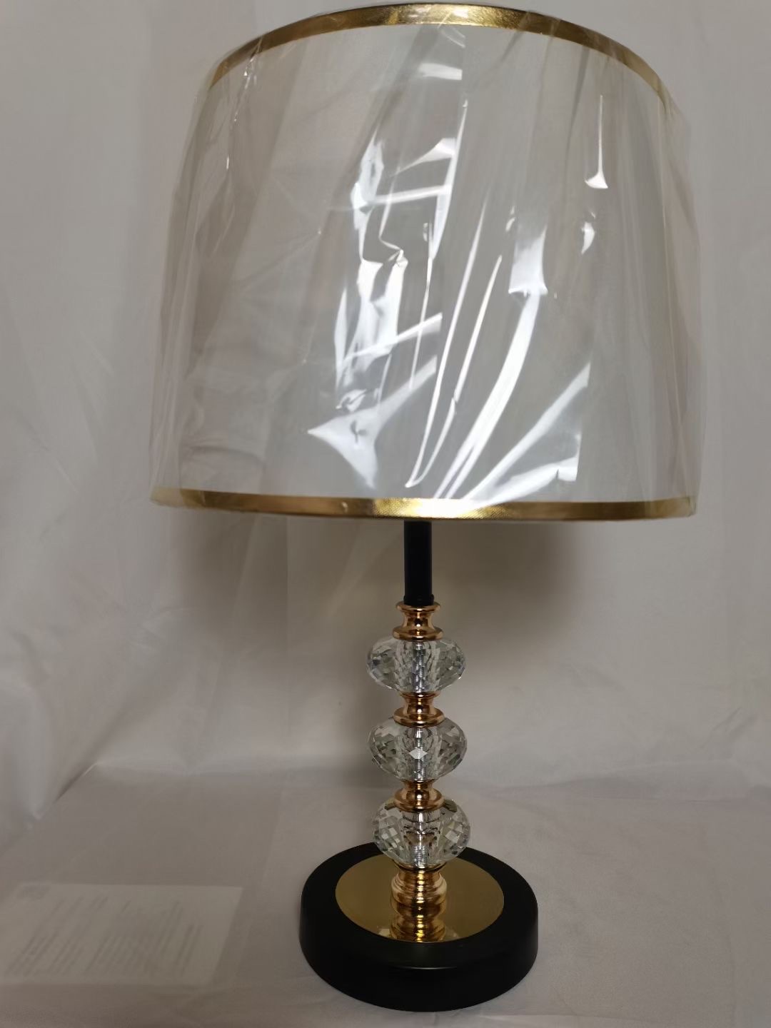 Hongxuan 7 ️ ️ crystal double switch desk lamp pic 2