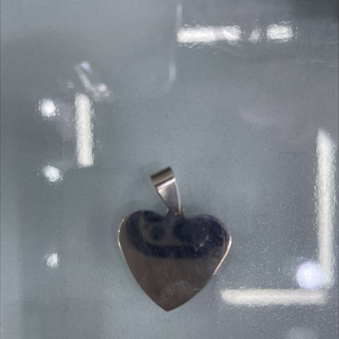Stainless Steel Gallman 056 Pendant Can Be Engraved Glossy Love Fashion