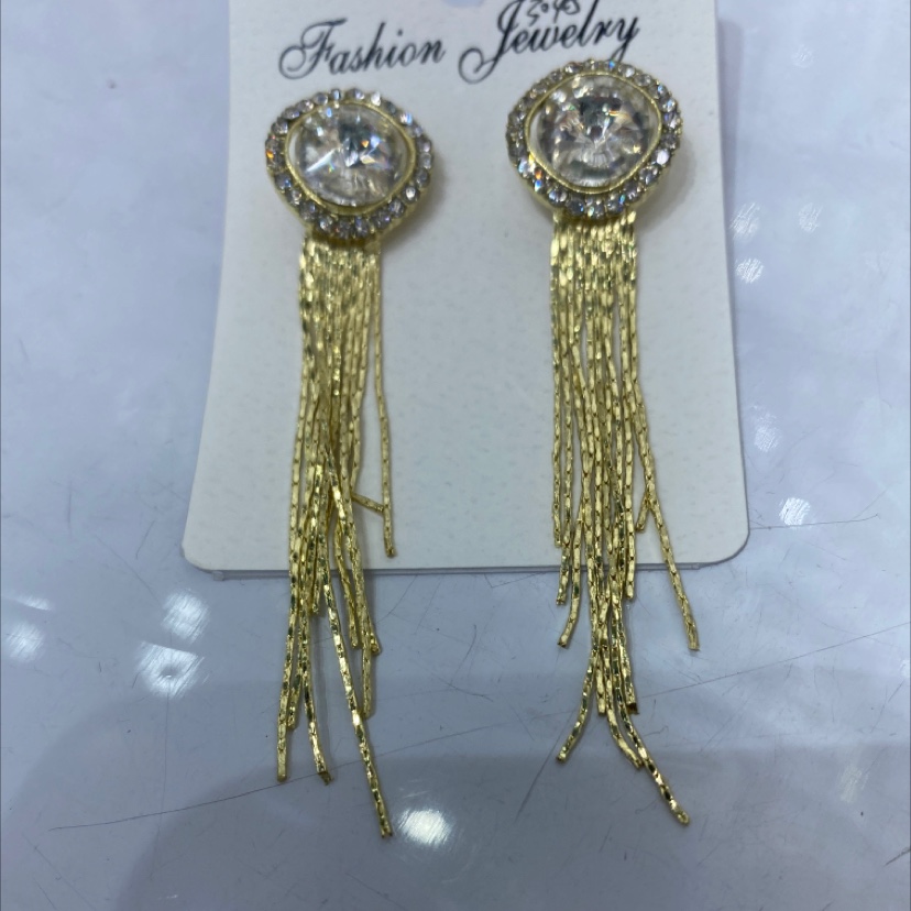 2022046 fashion accessories, personality avant-garde fashion trend design concept, new Korean earrings thumbnail