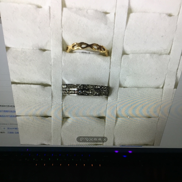 Cheng Jie jewelry stainless steel ring gold hollow design with unique style charm fashion elegant elegant temperament Application Scenario