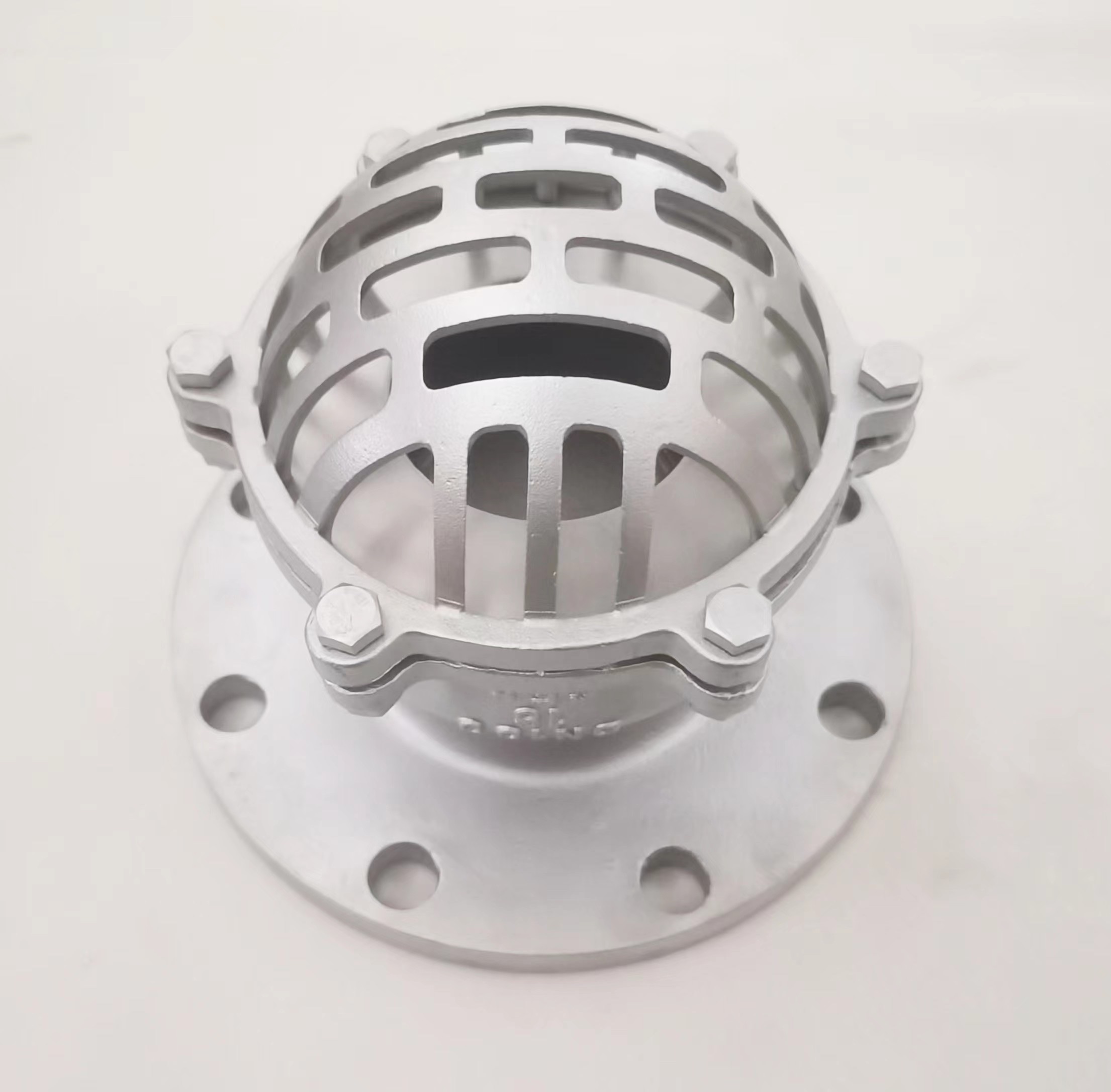 Stainless Steel 304H42-6P/10P Flanged Bottom Valve details Picture