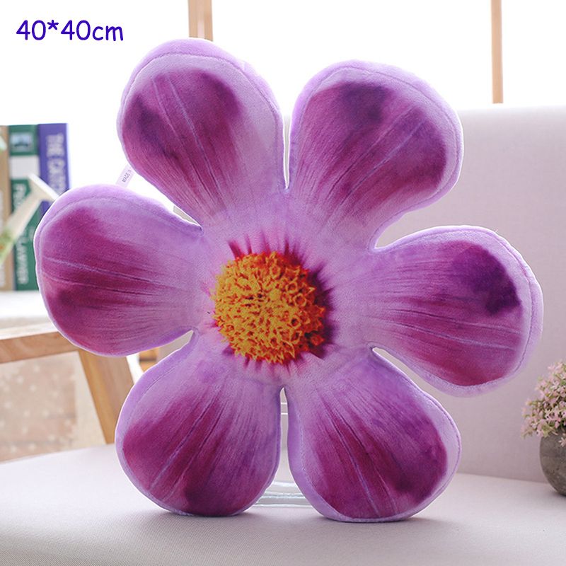 Flower Pillow Pillow Cover Cushion Cushion Cover Plush Toy details Picture