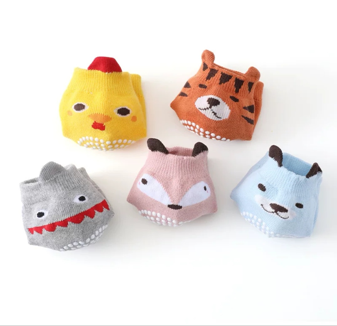 Baby Cute Crawling Knee Pads Baby Anti-Fall Learning To Walk Spring And Summer Thin Elbow Knee Pads Point Non-Slip undefined
