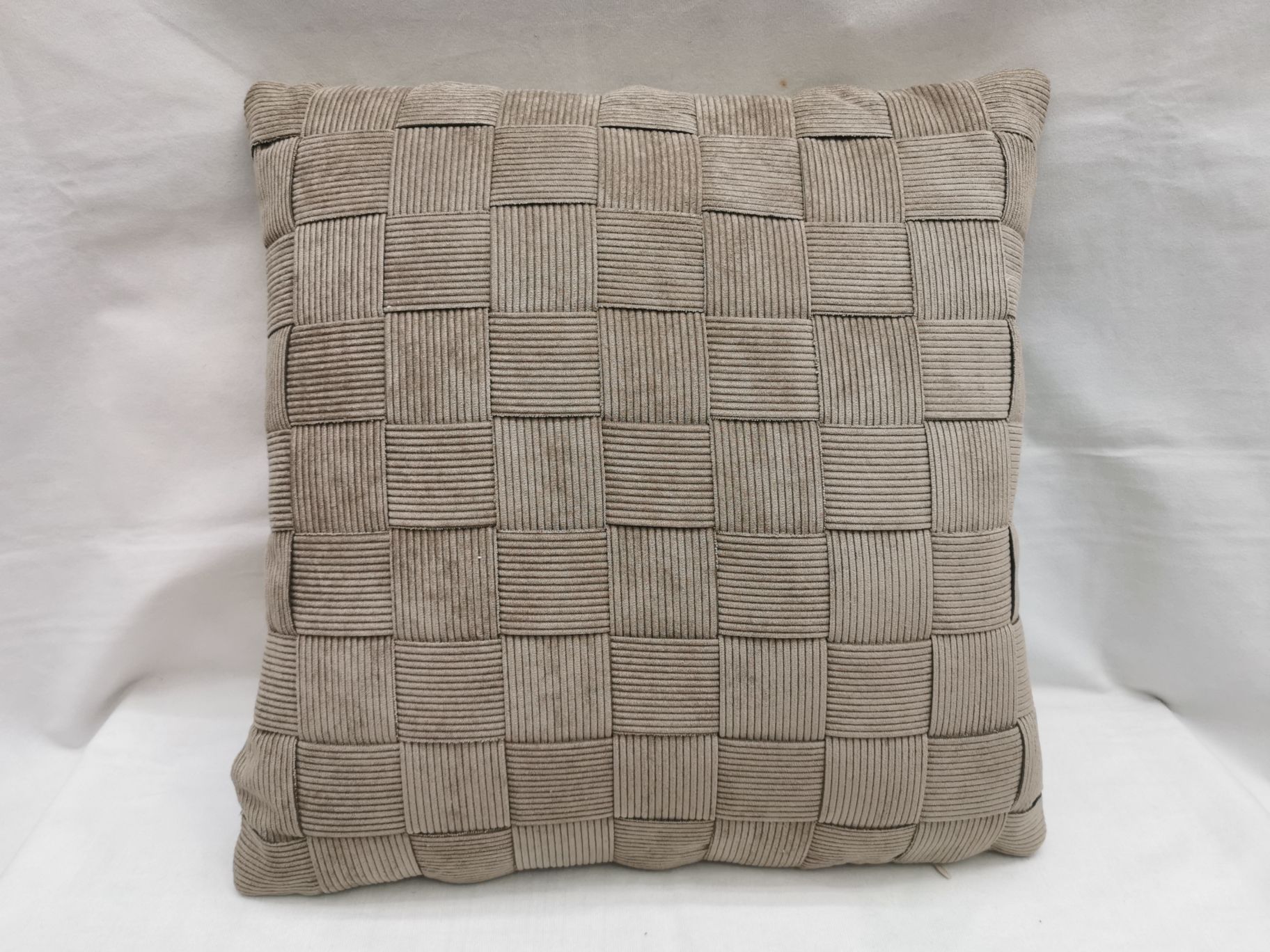 Craft Small Checkered Pillow Pillow Cover Cushion Cushion Cover Sofa Pillow Car Lumbar Support details Picture