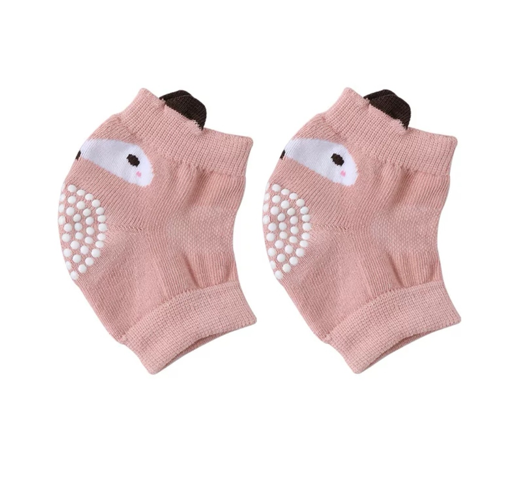 Baby Cute Crawling Knee Pads Baby Anti-Fall Learning To Walk Spring And Summer Thin Elbow Knee Pads Point Non-Slip details Picture