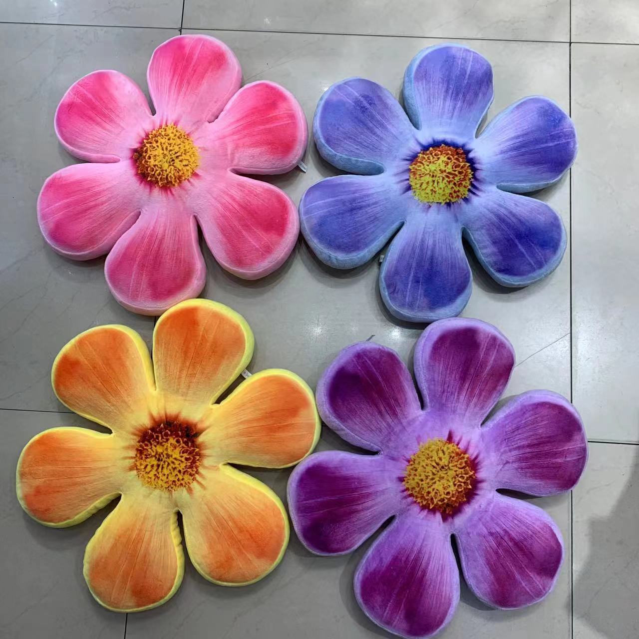 Flower Pillow Pillow Cover Cushion Cushion Cover Plush Toy Application Scenario