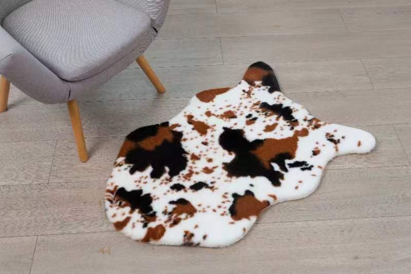 Wool-like rabbit wool blanket, floor mat thumbnail