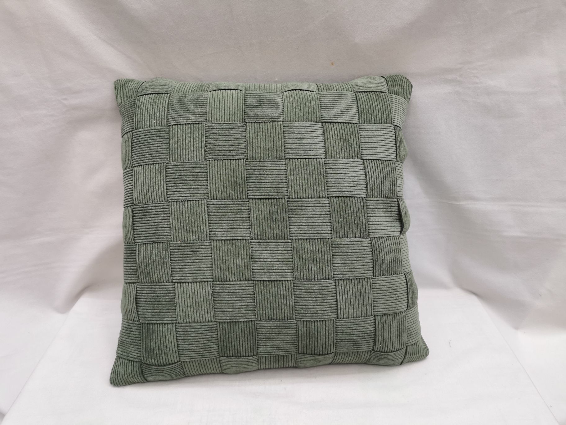 Craft Small Checkered Pillow Pillow Cover Cushion Cushion Cover Sofa Pillow Car Lumbar Support Application Scenario