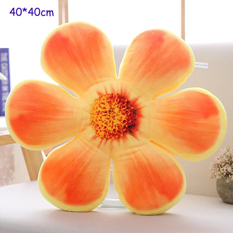 Flower Pillow Pillow Cover Cushion Cushion Cover Plush Toy Specification drawing