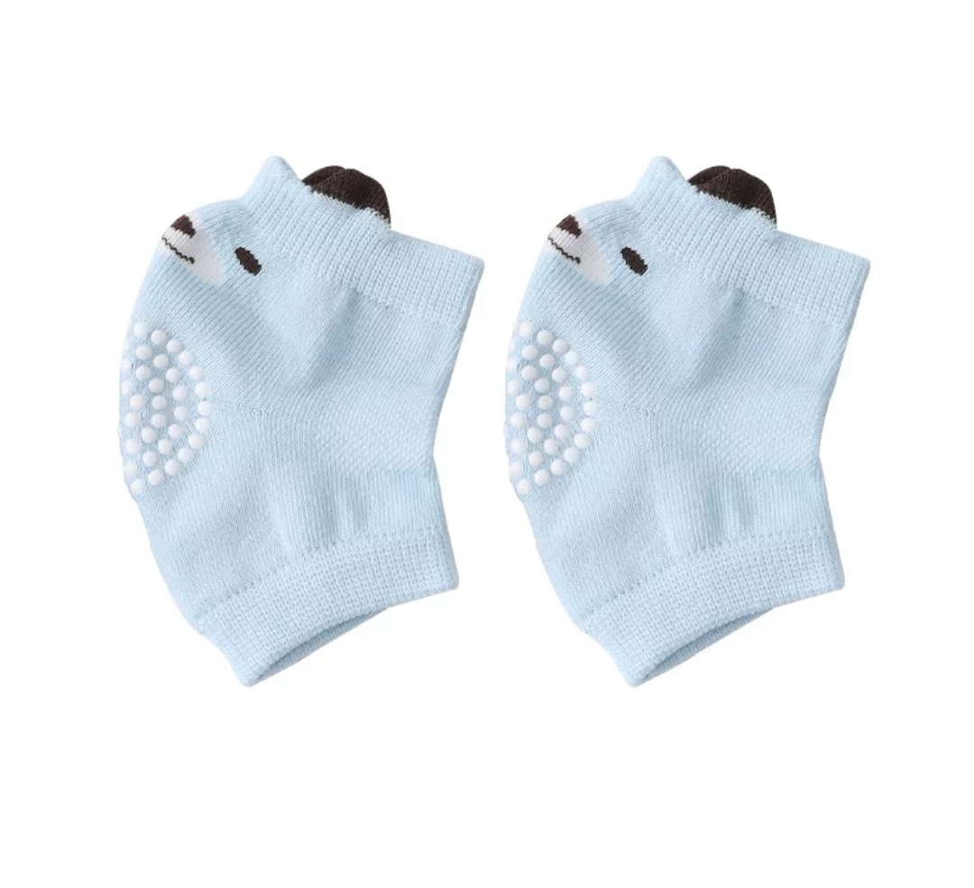 Baby Cute Crawling Knee Pads Baby Anti-Fall Learning To Walk Spring And Summer Thin Elbow Knee Pads Point Non-Slip Specification drawing