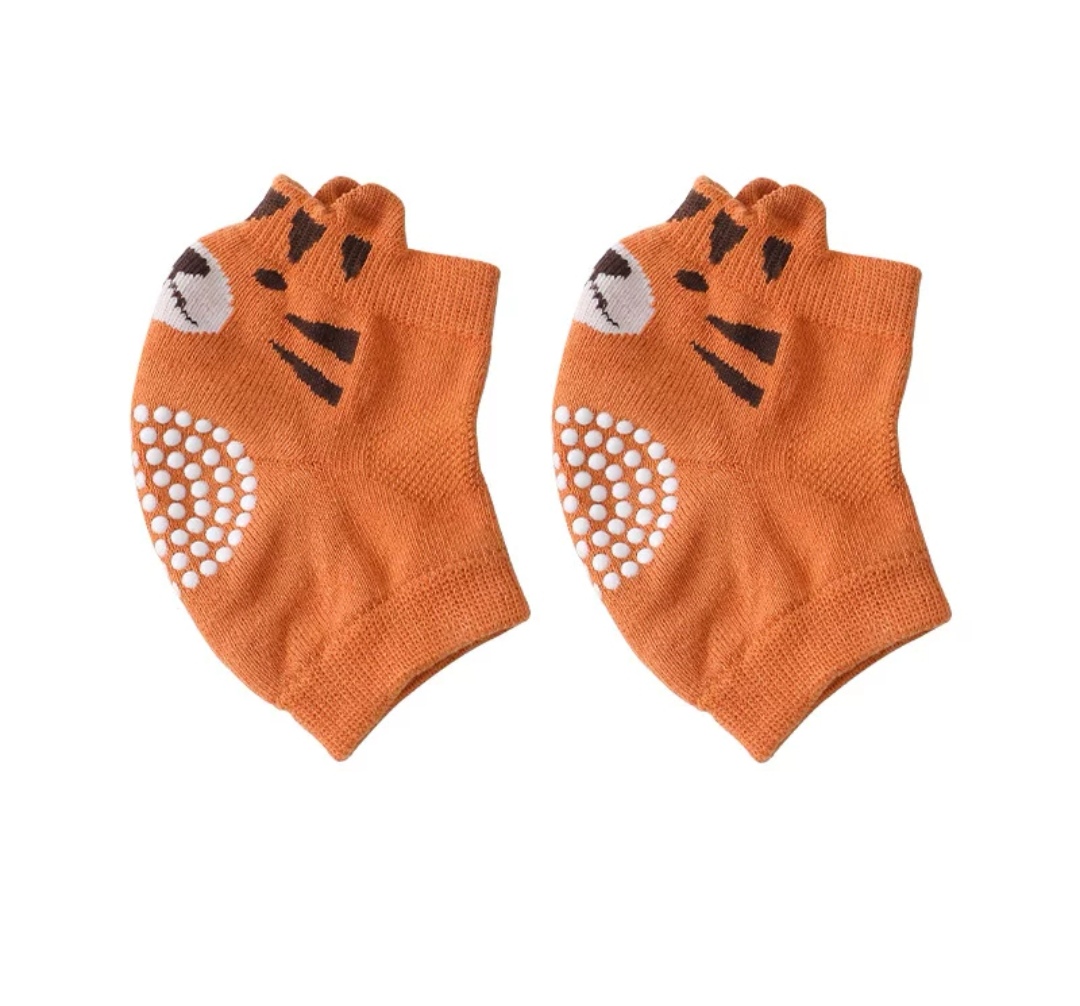 Baby Cute Crawling Knee Pads Baby Anti-Fall Learning To Walk Spring And Summer Thin Elbow Knee Pads Point Non-Slip Item Picture