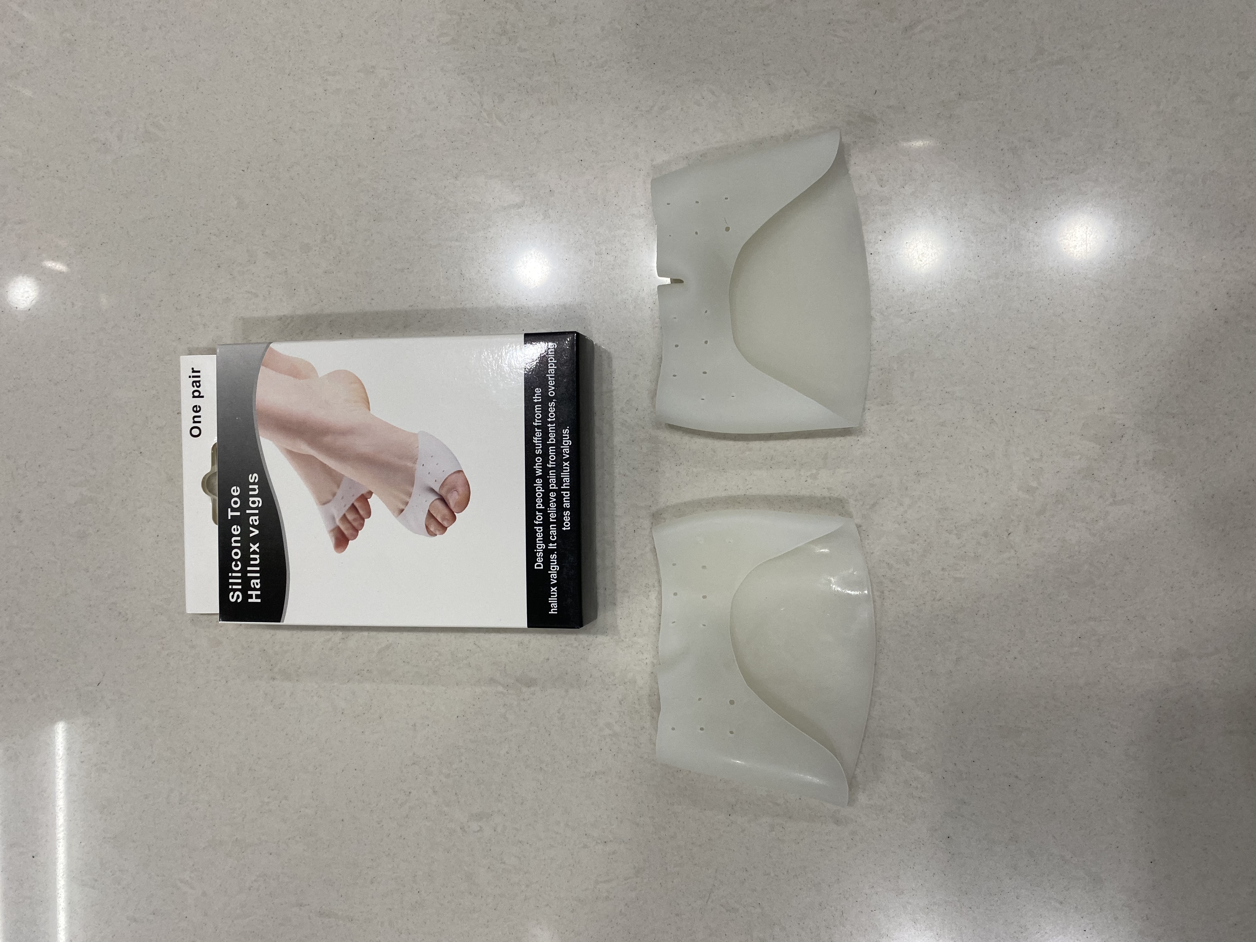 W open front palm pad