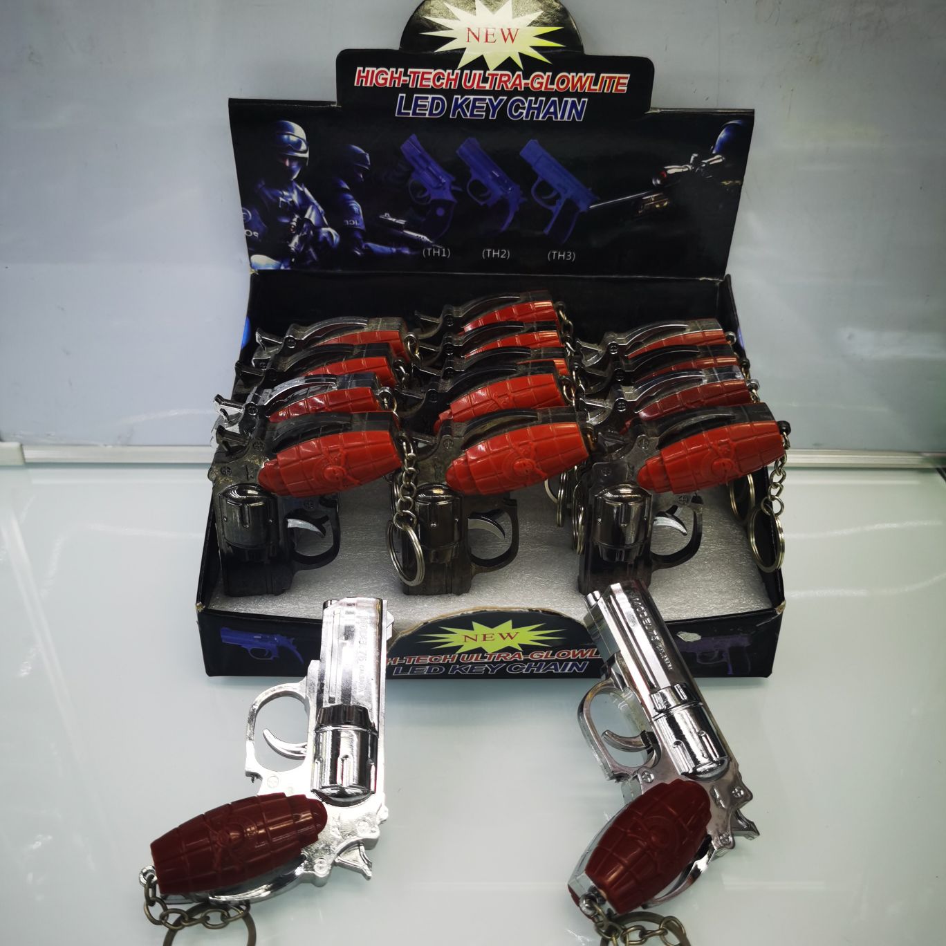 Gun Laser White Light 2-In-1 Laser Light 1-In-1 Sniper Gun Model Laser Pointer Light Star Light 1 details Picture