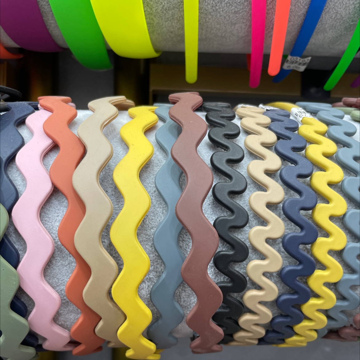 Frosted Headband Headband Wave Specification drawing