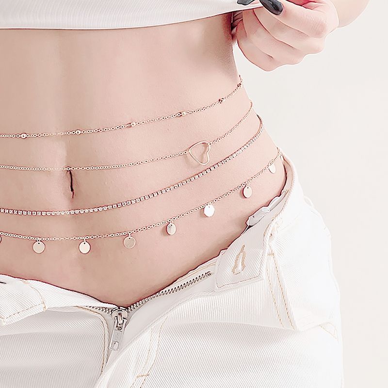 Fashion trend sports and leisure all matching waist chain star -30236 1 thumbnail