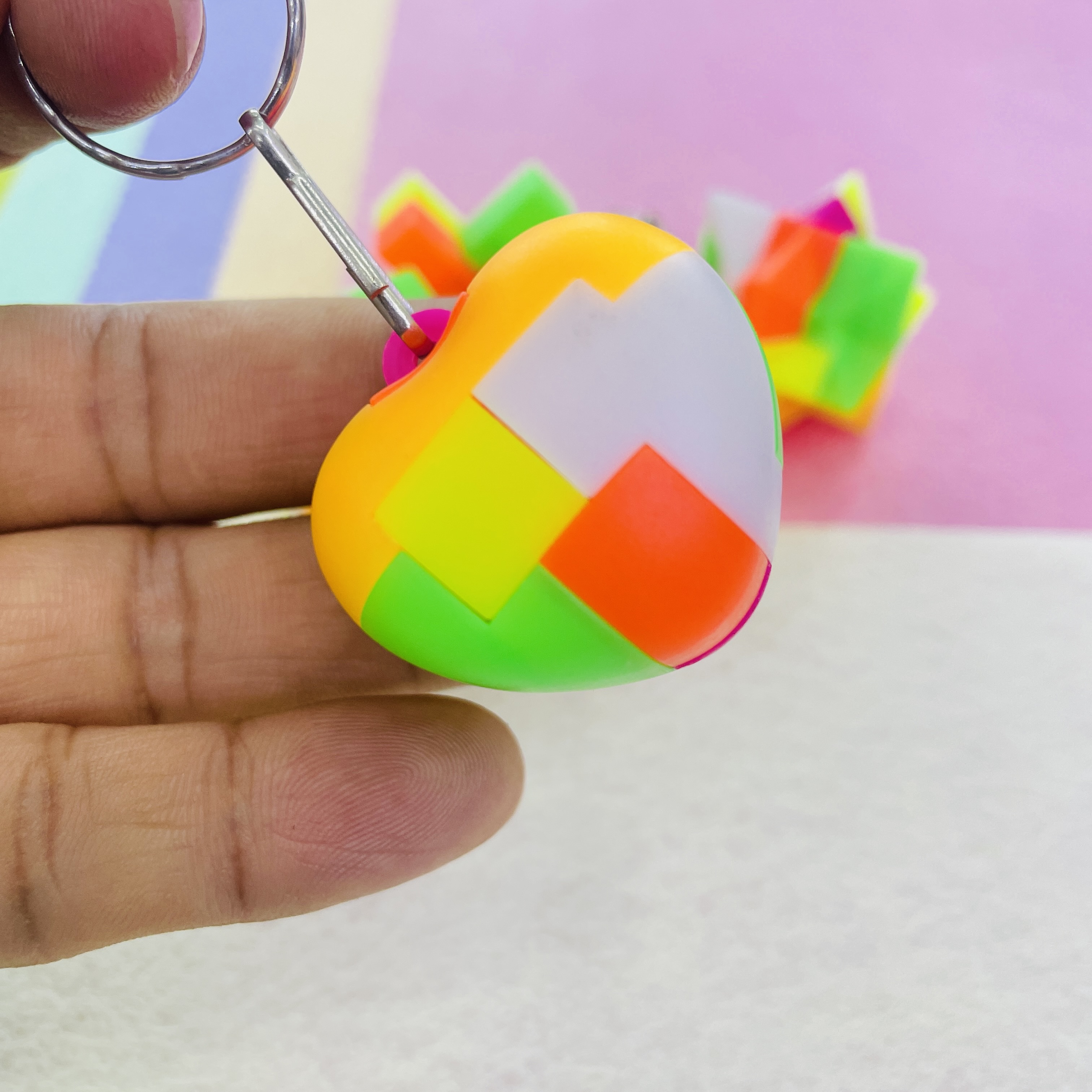 儿童创意玩具智力积木球 益智拼插积木魔方球挂件挂饰 活动促销详情3