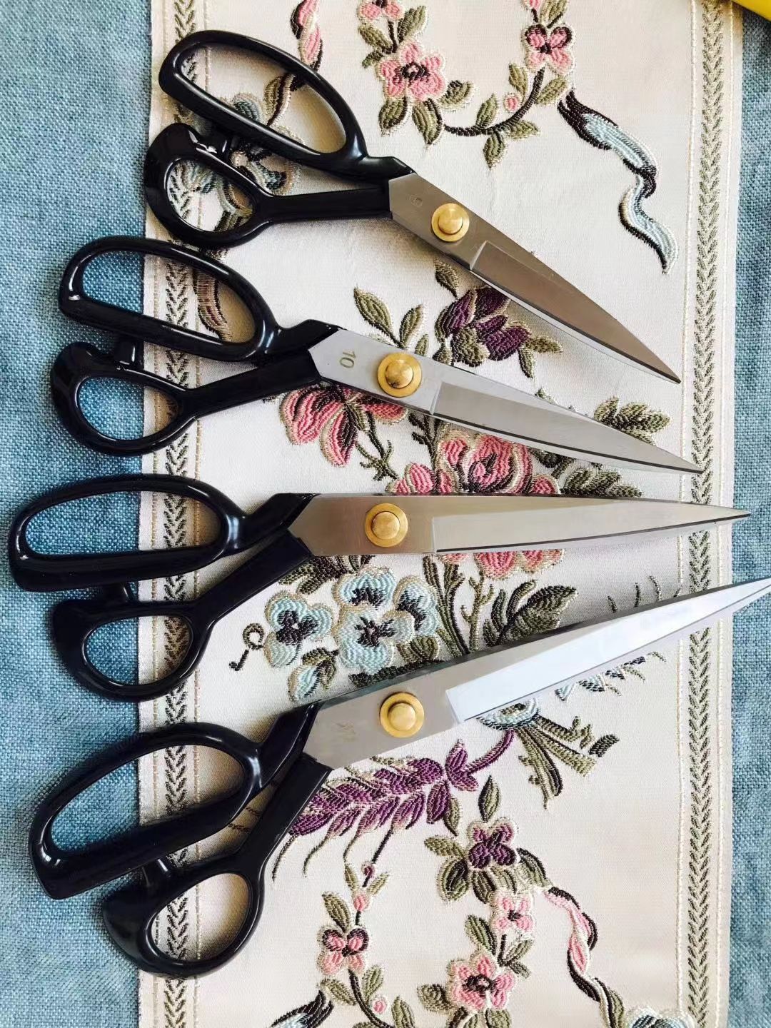Scissors, office and educational knives, scissors, tools, tailor scissors, black tailor scissors, black tailor scissors, box-packed hardware tools, knives, scissors undefined