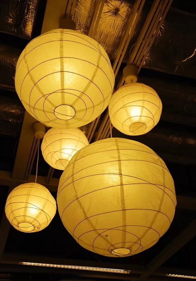 White Paper Lantern details Picture