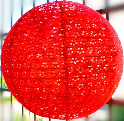 Hollow Paper Lantern Specification drawing