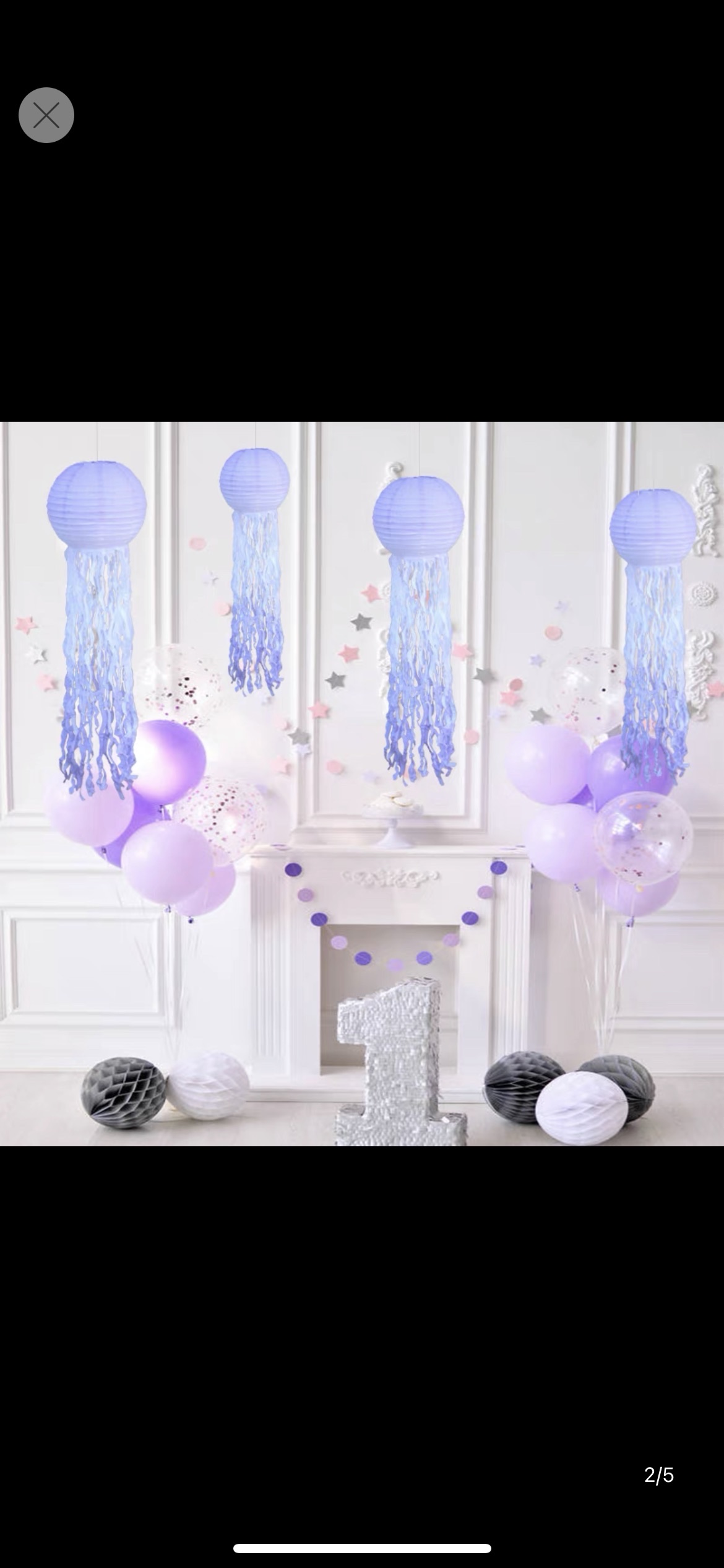 Jellyfish Lantern Specification drawing