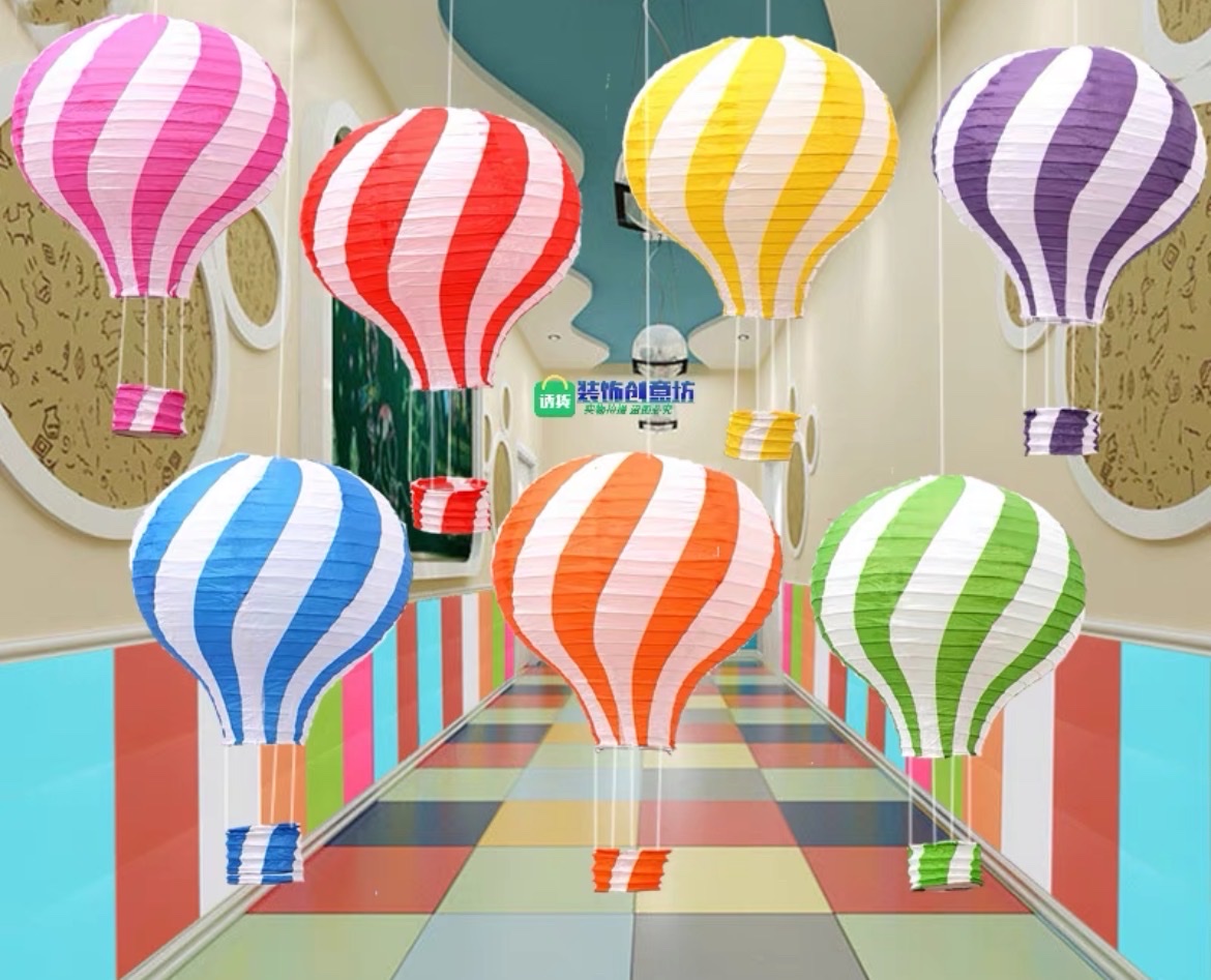 Jin Quan Lantern Hot Air Balloon Paper Lantern 002 details Picture