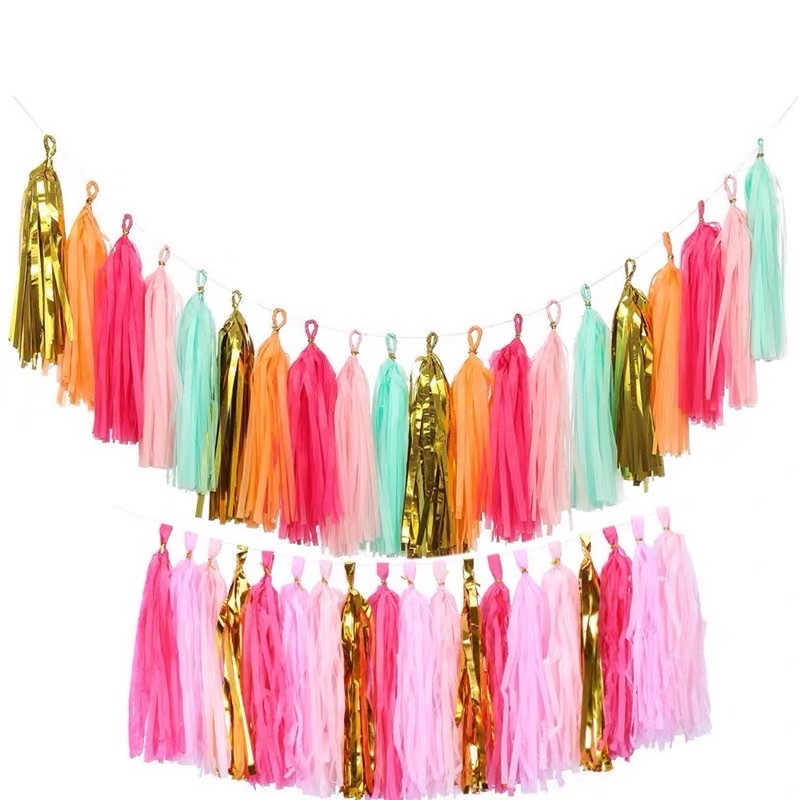 Colored Paper Fringe Application Scenario
