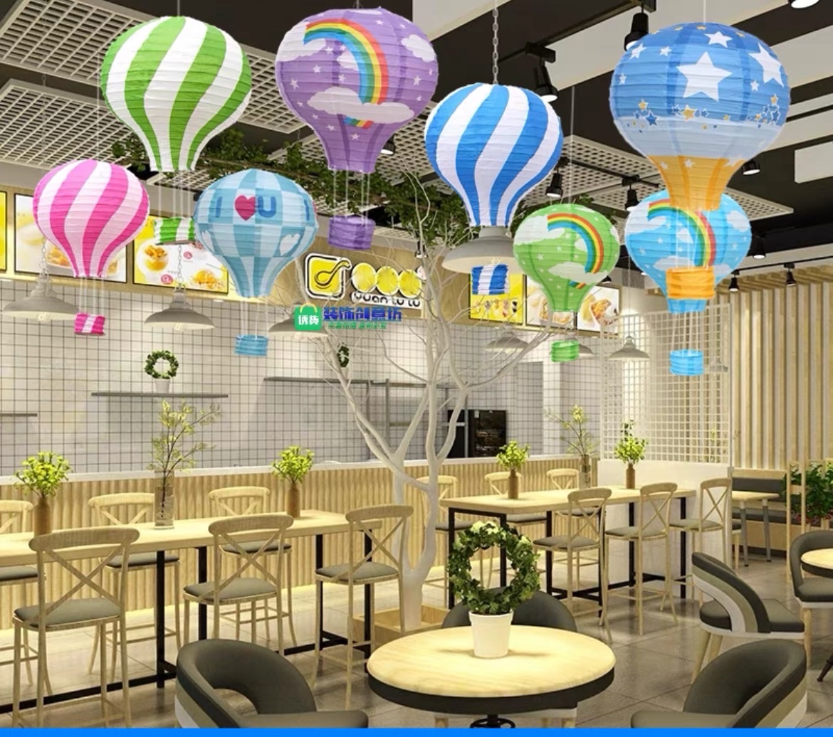 Jin Quan Lantern Hot Air Balloon Paper Lantern 002 Application Scenario