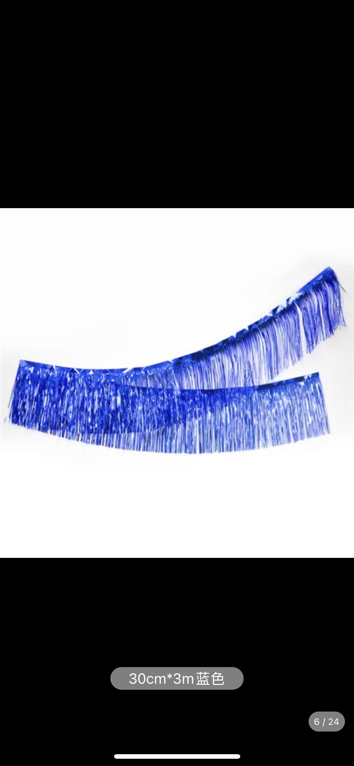 Birthday Fringe details Picture