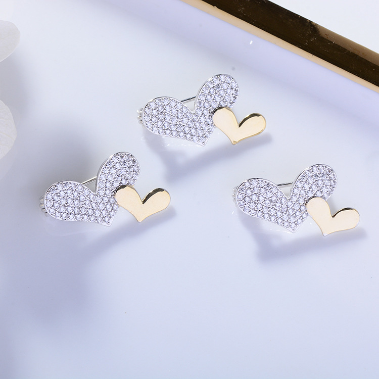030 Korean fashion elegant Gingko leaf trend European style round brooch cute simple personality fashion lovely ladies accessories accessories corsage thumbnail