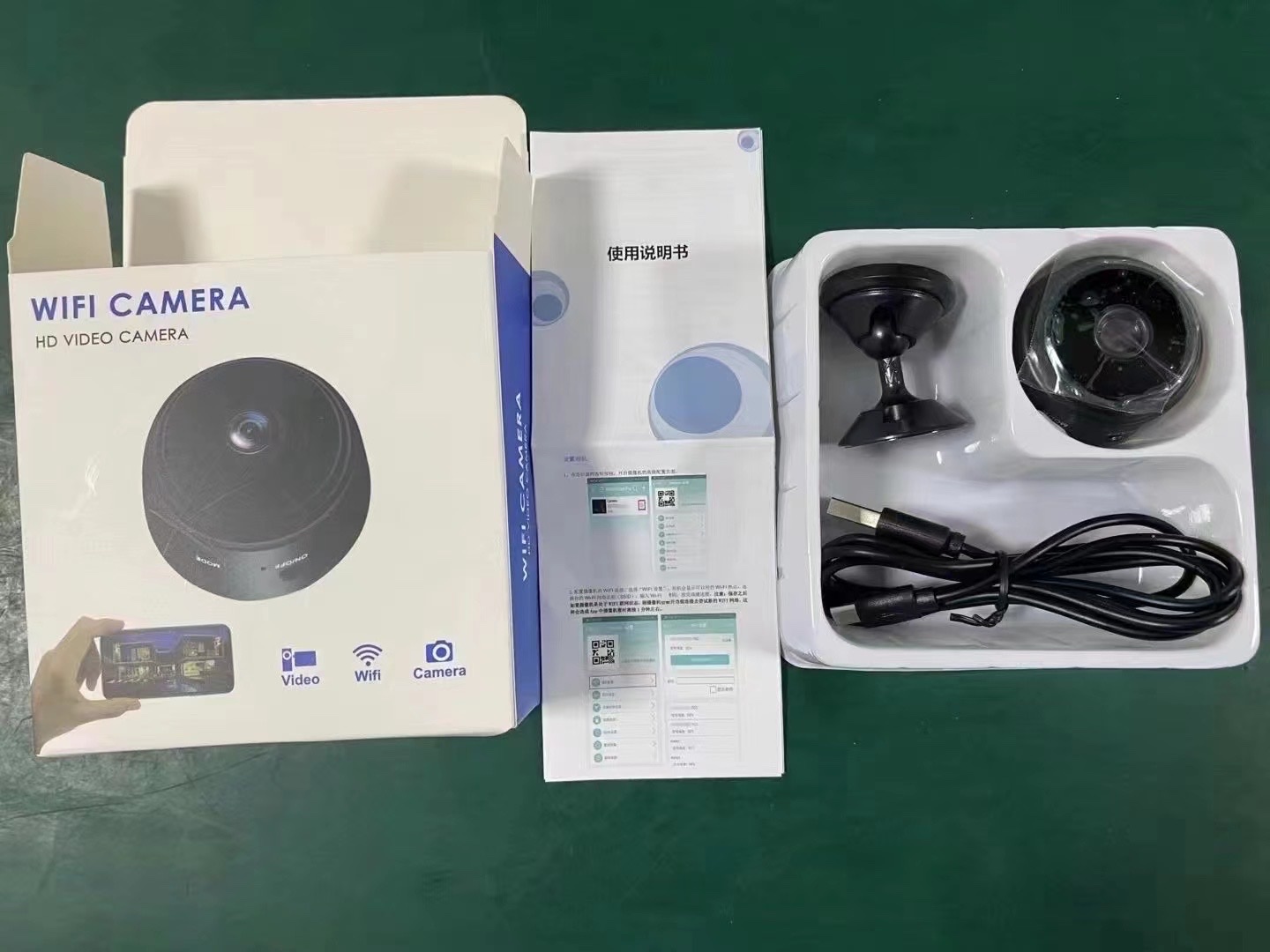A9 Wifi Camera. Remote Monitoring. details Picture
