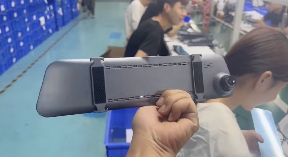 5.18 Inches Mirror Car Blackbox Dvr. 5.18 Inches Mirror Car Blackbox Dvr Specification drawing