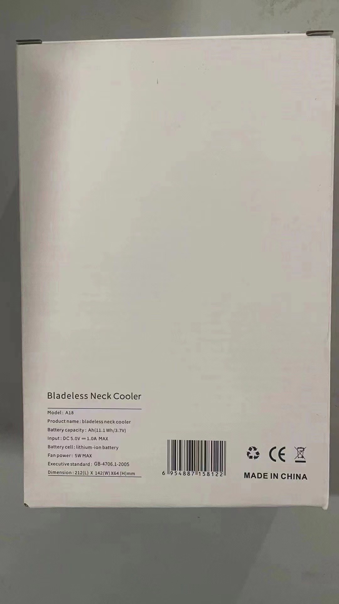 Bladeless Neck Cooler. Bladeless Neck Cooler. Application Scenario
