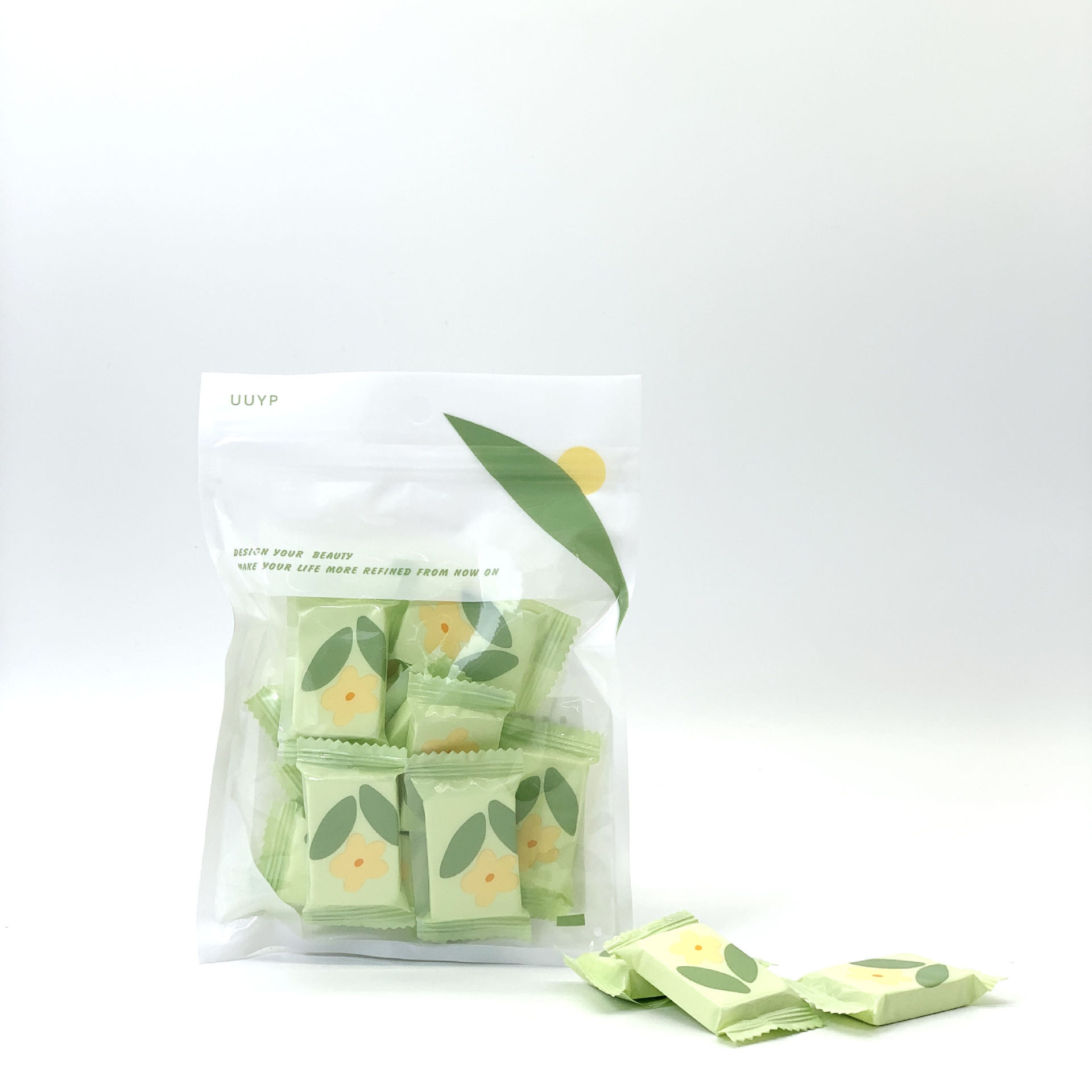 Compressible towel Disposable face towel 10 non-woven white square towel Disposable face wash cotton soft face towel