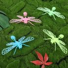 DIY夜光拼图蜻蜓益智玩具创意小礼品小学生新奇玩具