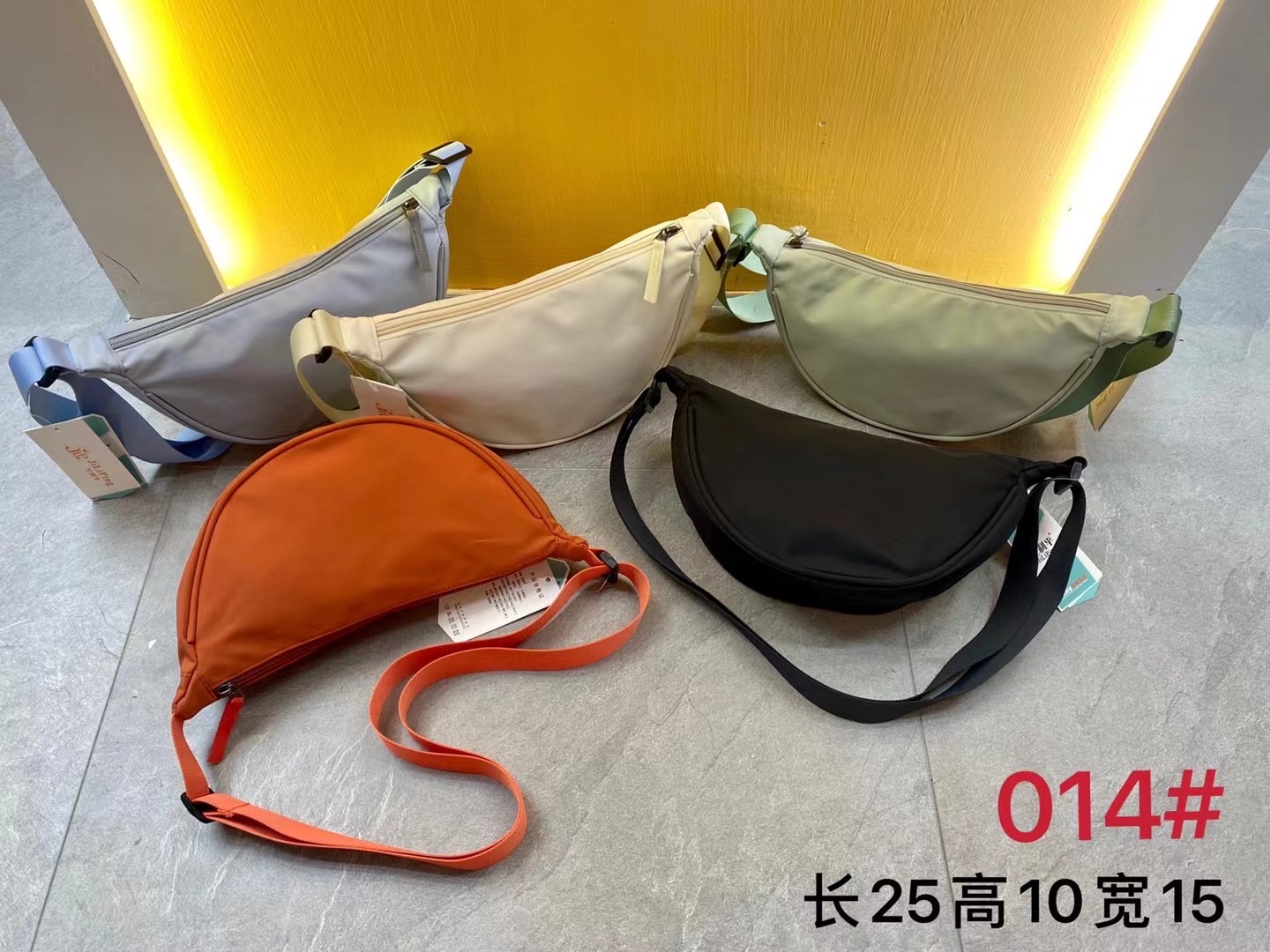 Nylon Fashion Casual Crossbody Single Shoulder Dumpling Bag
