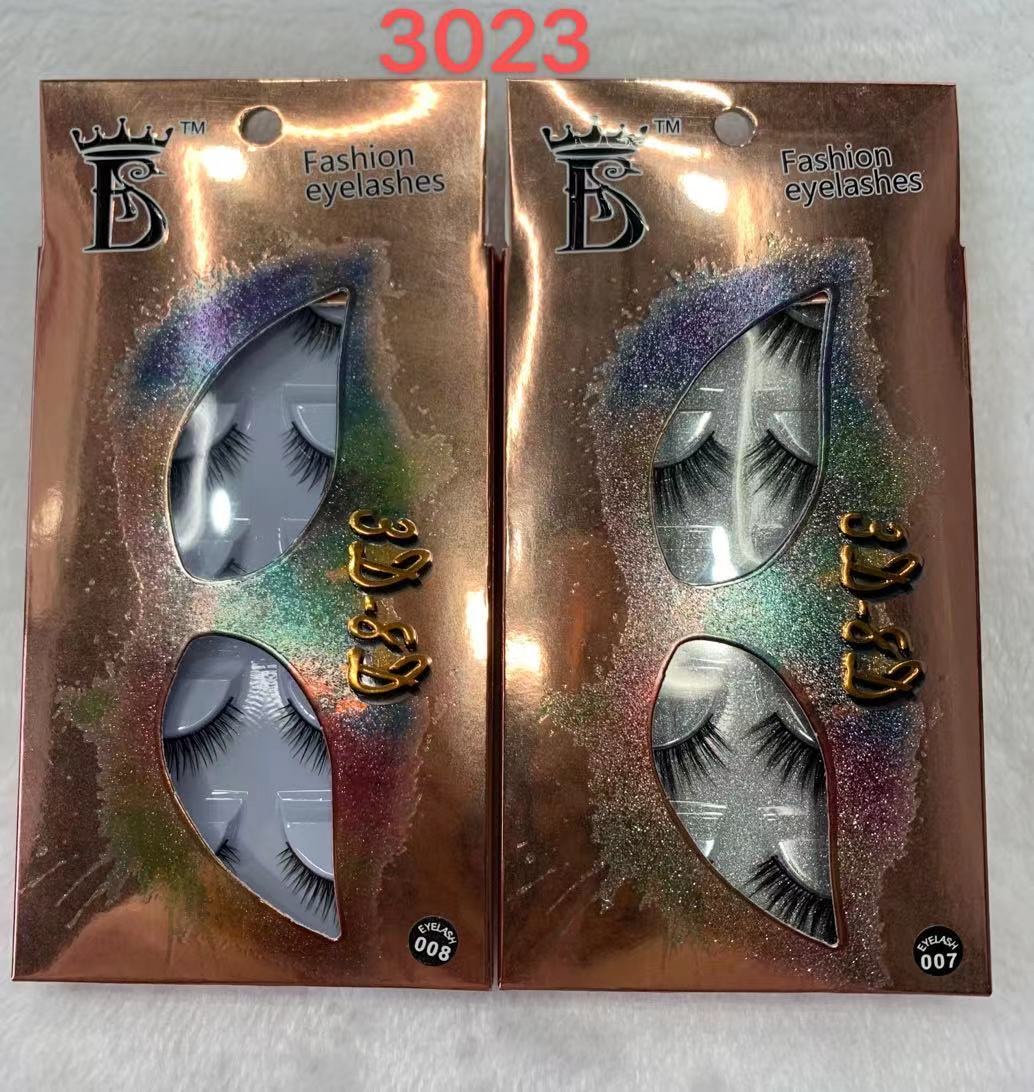 5 Pairs Of False Eyelashes 3023