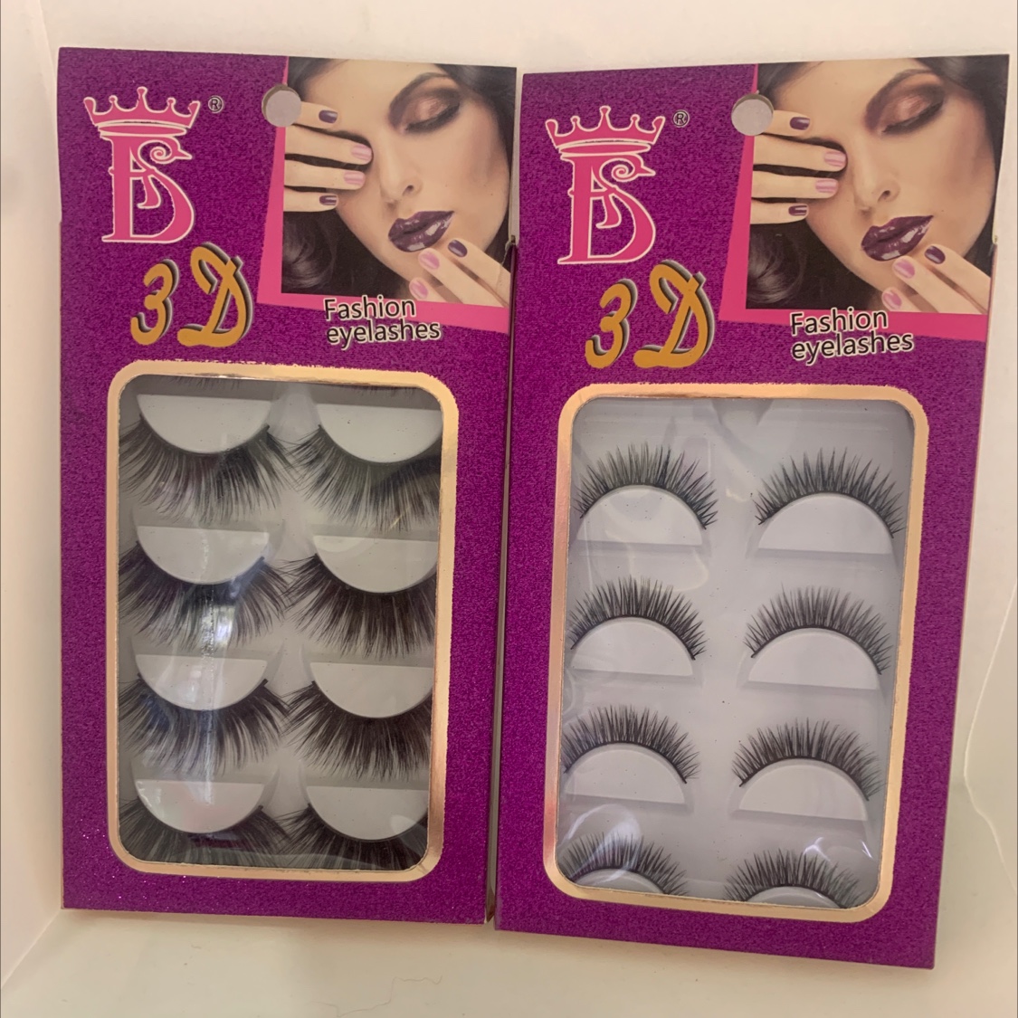 5 Pairs Of False Eyelashes 3029 Slender Long Thick Natural Curling Manufacturers Direct Sales details Picture