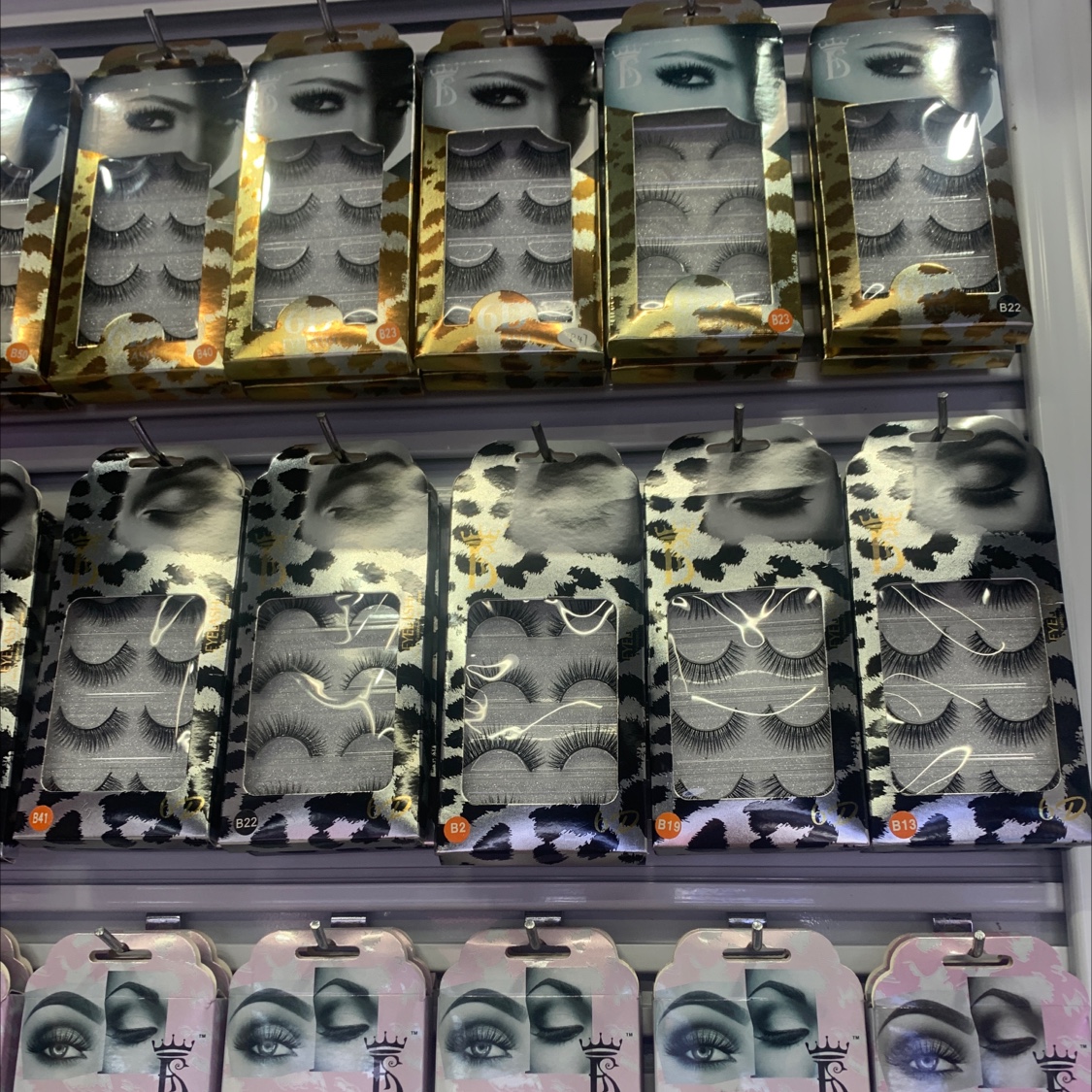 5 Pairs Of Leopard Print False Eyelashes details Picture