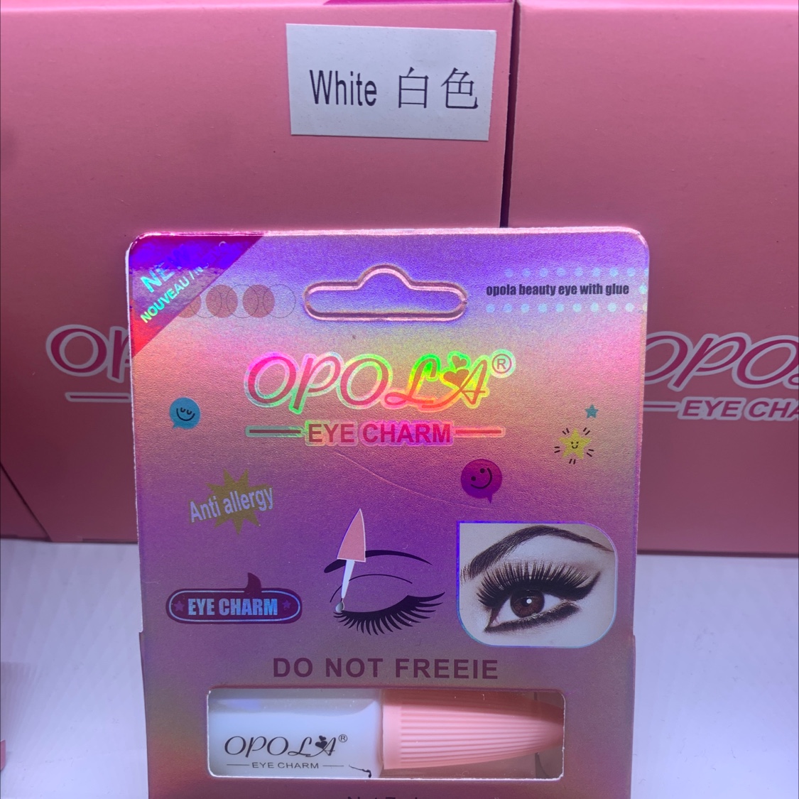 1699 Opal Blue Glue White Black Transparent 3 Colors Optional details Picture