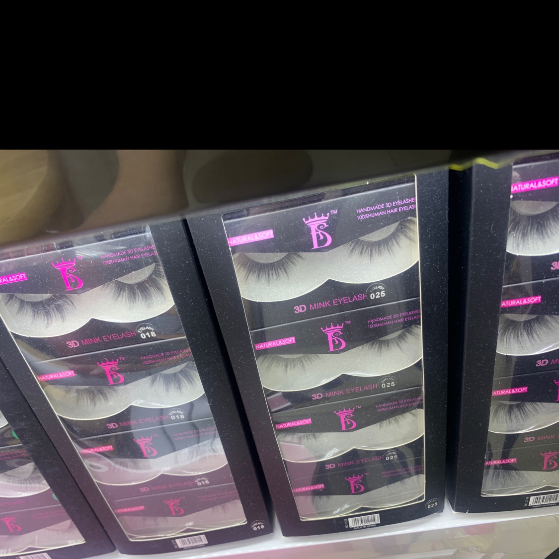 10 Pairs Of False Eyelashes 2016.2019 Specification drawing