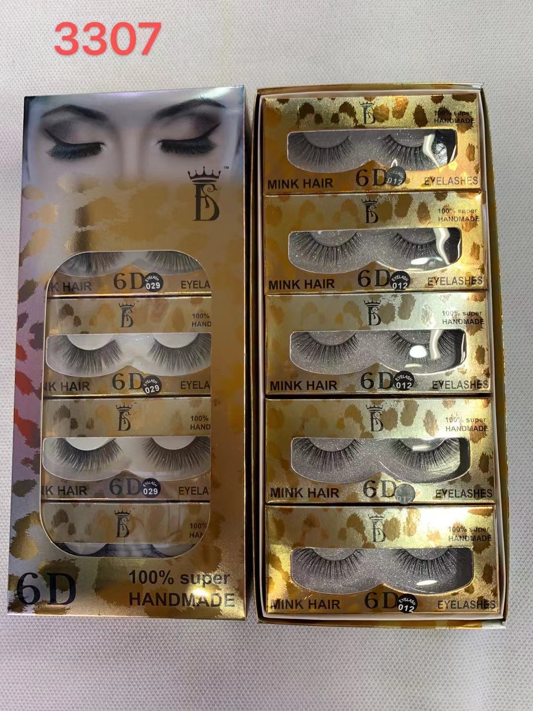 10 Pairs Of Leopard Print False Eyelashes details Picture