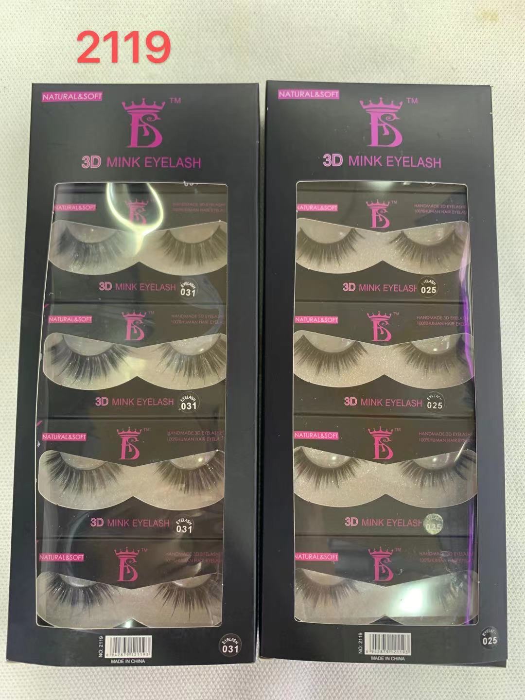 10 Pairs Of False Eyelashes 2016.2019