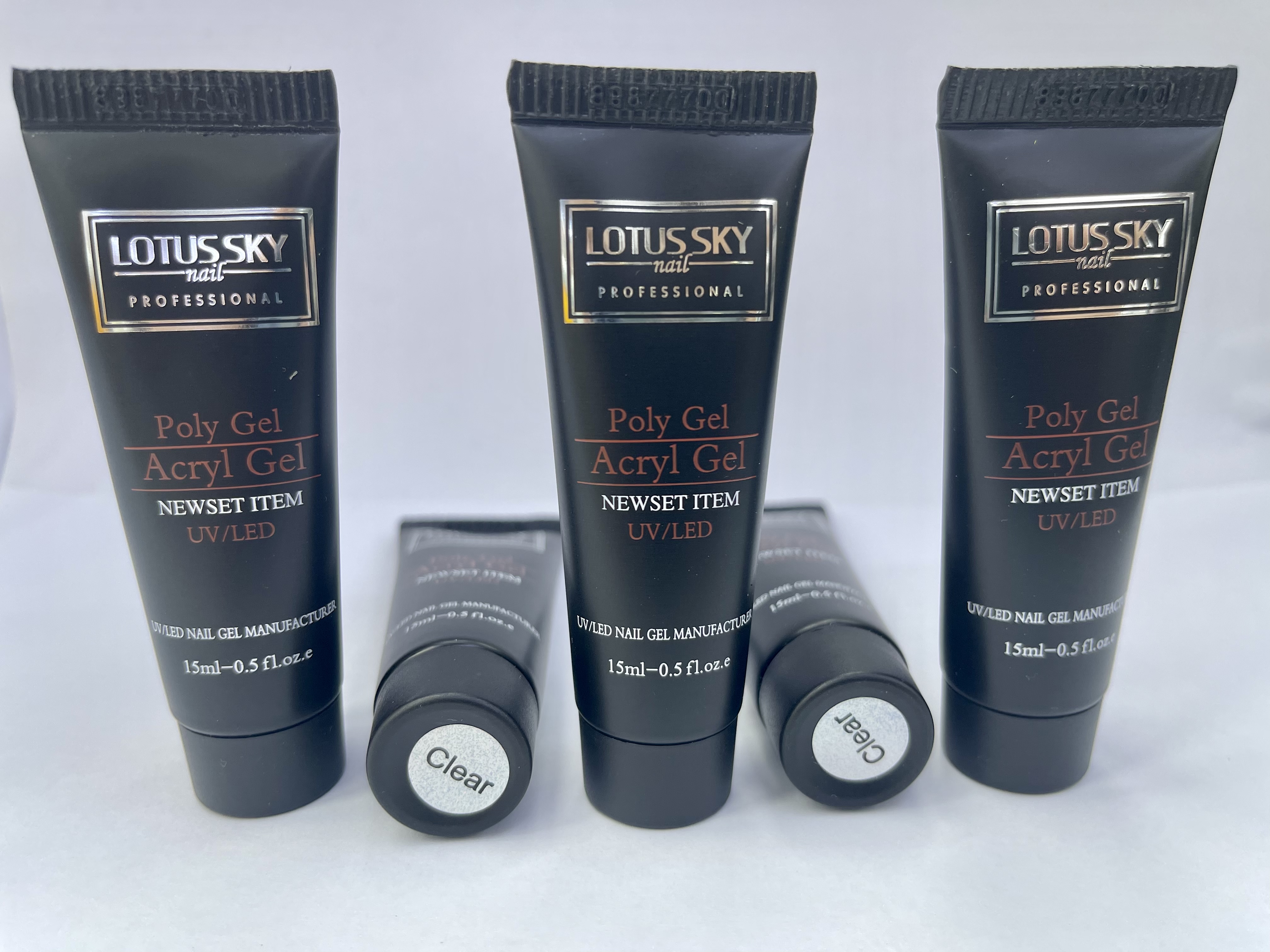 15G Extended Adhesive Nail Gel Fashion Multi-Color Long Lasting Matte Easy Coloring Nail Gel details Picture