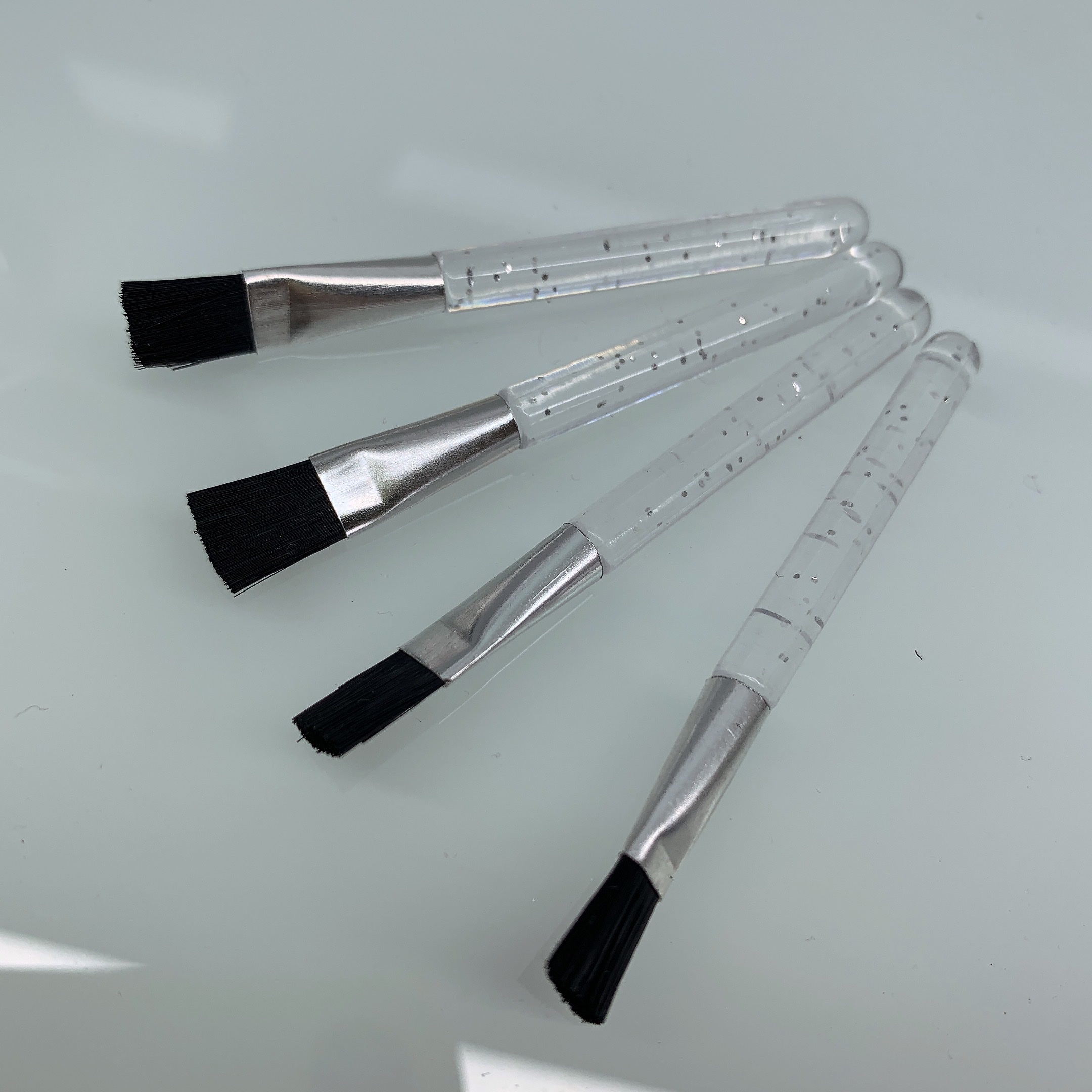 Eyebrow Brush Clear With Scallion Handle details Picture