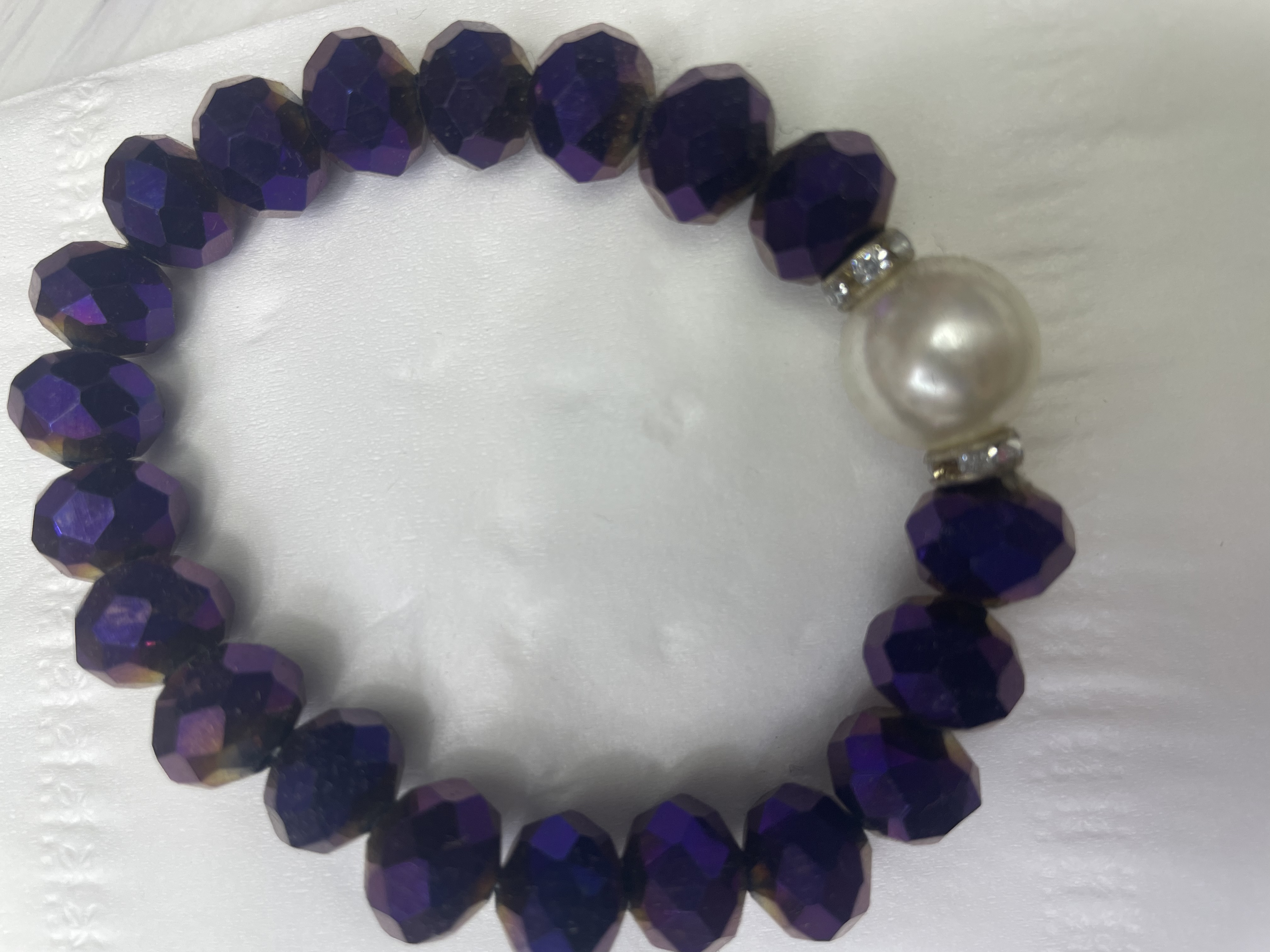 Contract your lucky little Luckiest crystal bracelet for Lady Smooth Smooth Gentle shiny bracelet