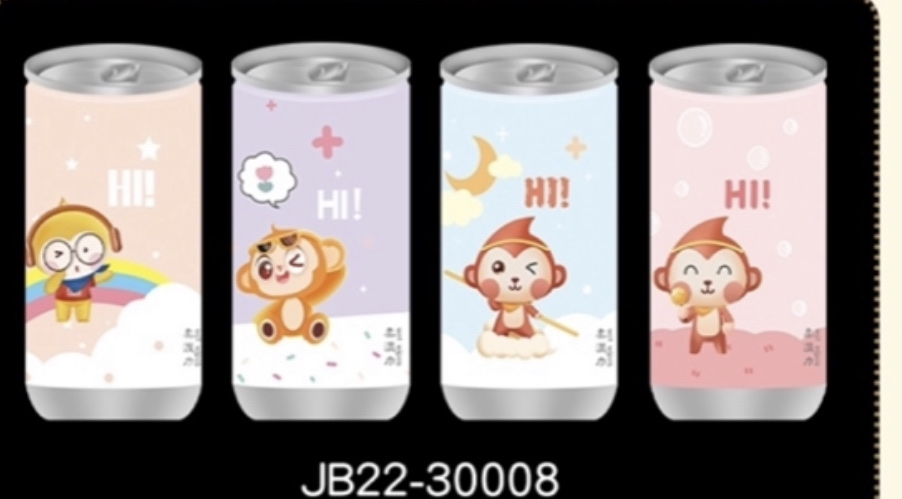 Canned Wipes Monkey Series Specification drawing